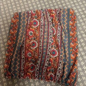 Cheryl kids mosaic tube top